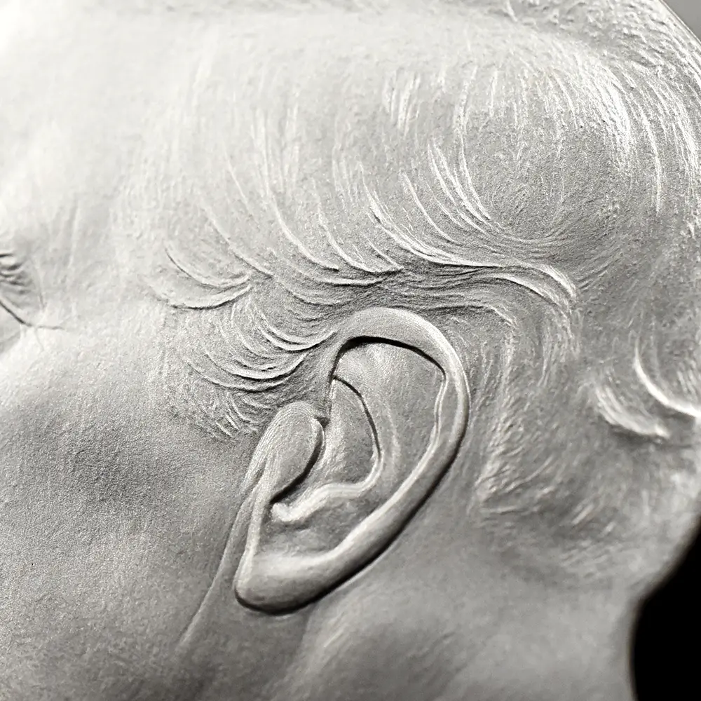 モダンコイン12:5973 2025 チャールズ3世 プリンセスロイヤル・アン王女 誕生75周年記念 5ポンドプルーフ銀貨 未鑑定 箱付き