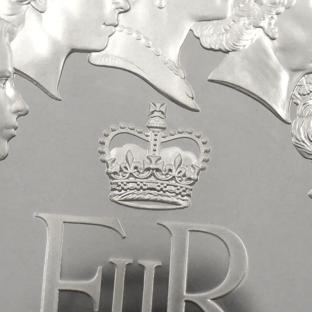 モダンコイン8:6598 2015 エリザベス2世 最長在位記念 10ポンド5オンス銀貨 NGC PF69UC