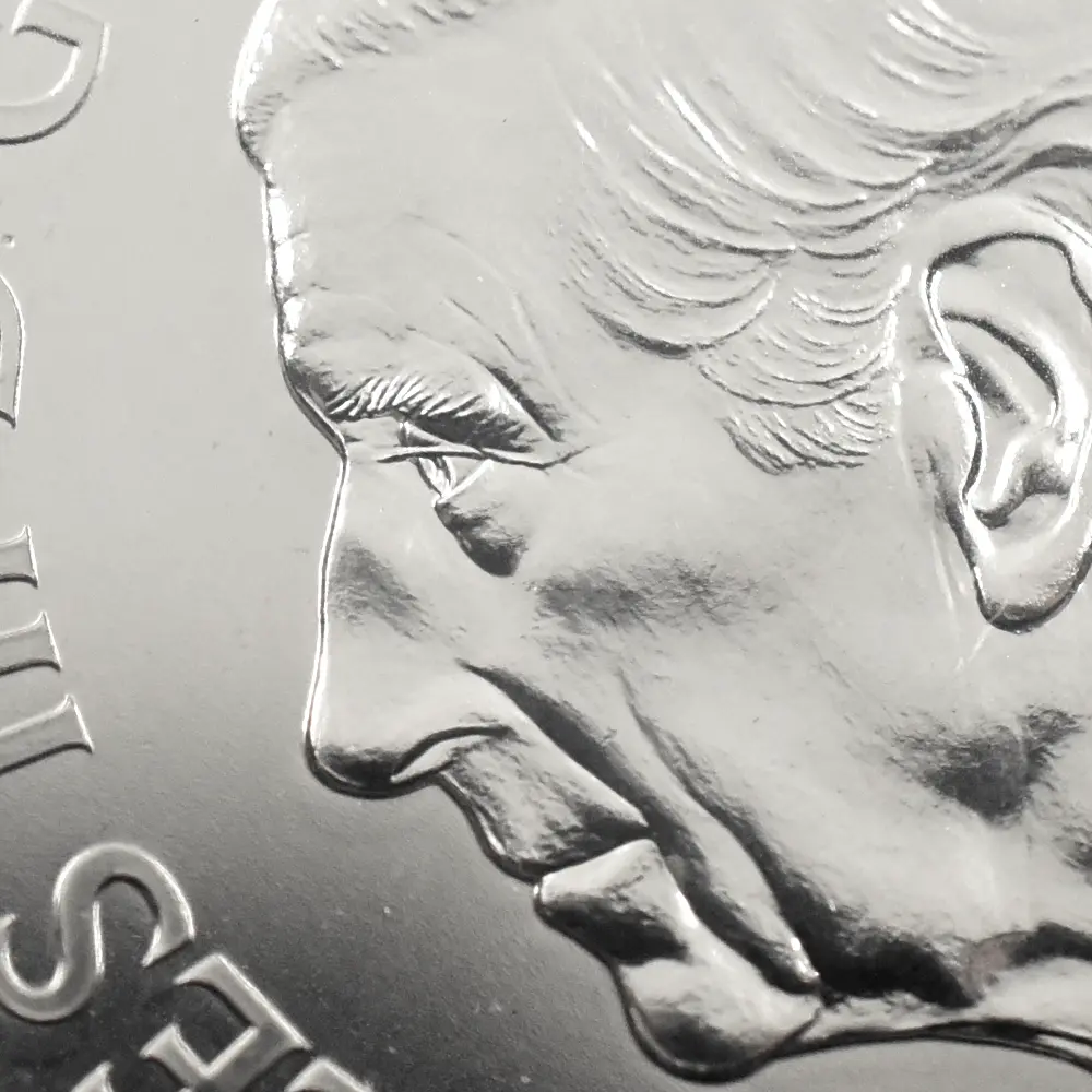 モダンコイン9：6427 2026 チャールズ3世 エリザベス2世のコイン肖像シリーズ 第二弾 ヤングエリザベス 5ポンドBU白銅貨 未鑑定 パッケージ付き