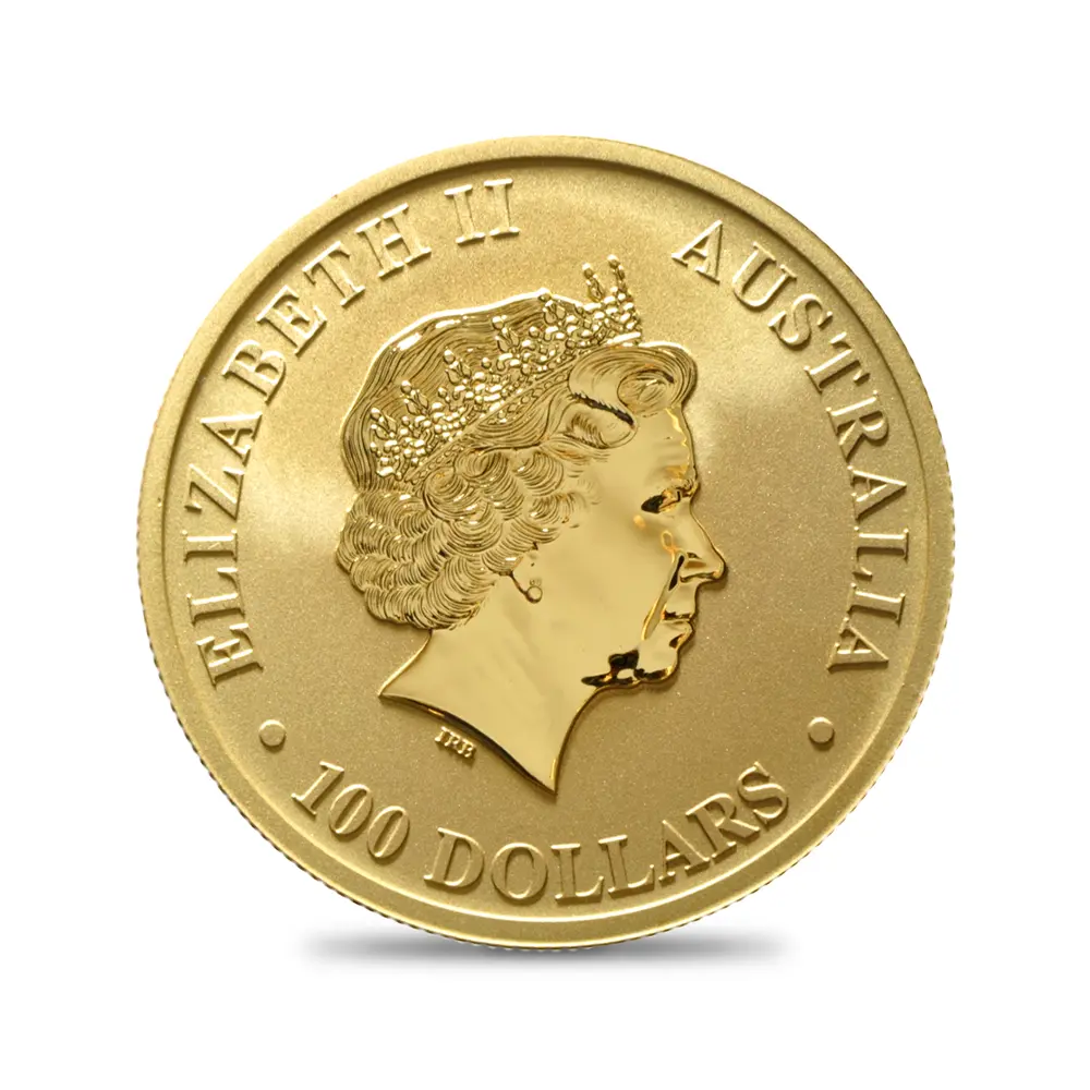 地金型3:6595 オーストラリア 2011 カンガルー 100ドル 1オンス 金貨【1枚】