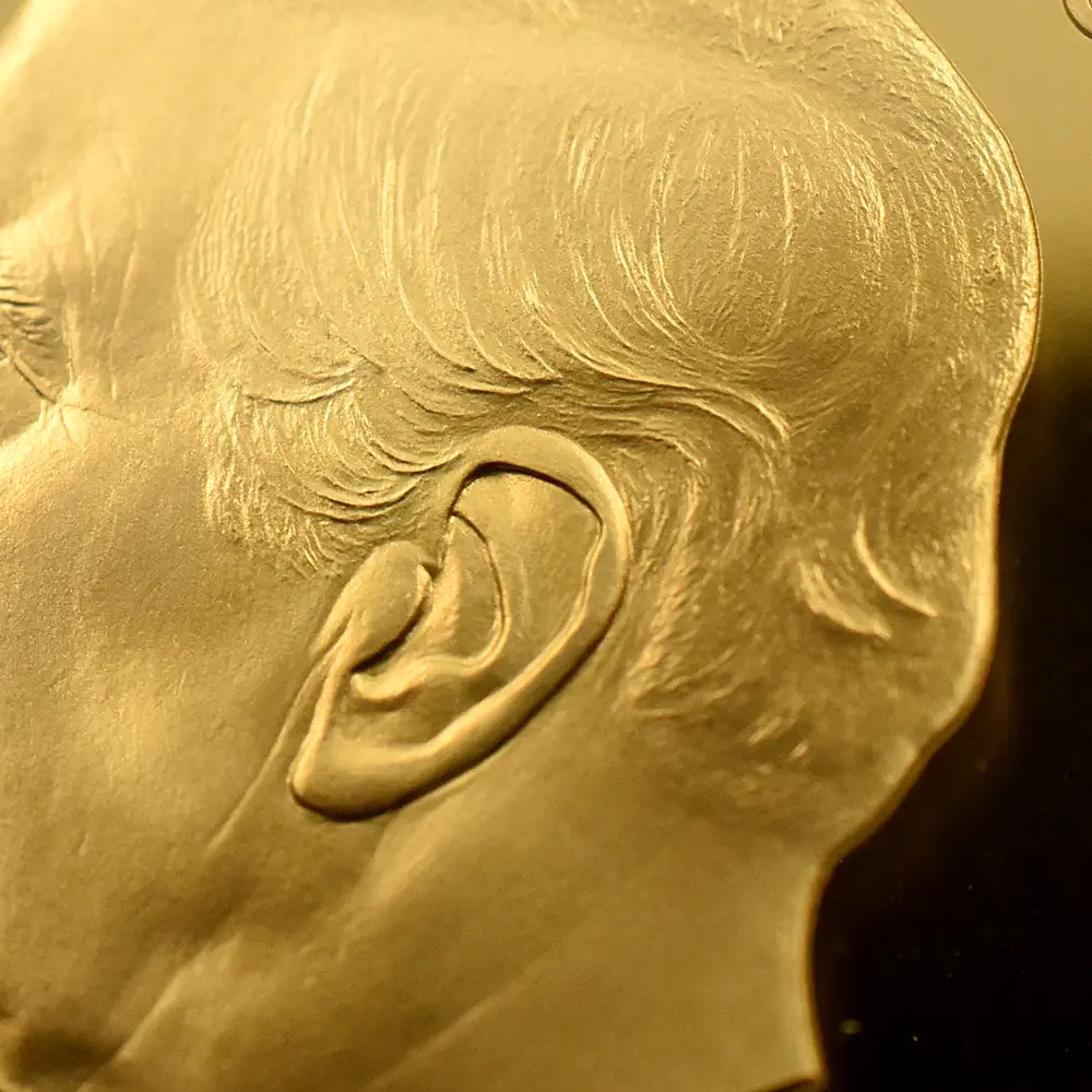 モダンコイン15：6601 2025 チャールズ3世 アメリカ独立戦争250周年 ジョージ3世＆ジョージ・ワシントン 100ポンド1オンス金貨 ファーストリリース NGC PF70UC 箱付き