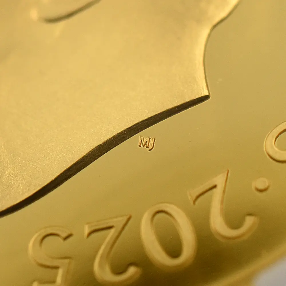 モダンコイン16：6601 2025 チャールズ3世 アメリカ独立戦争250周年 ジョージ3世＆ジョージ・ワシントン 100ポンド1オンス金貨 ファーストリリース NGC PF70UC 箱付き