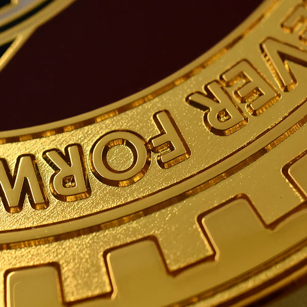 メダル11：6119 2025 ヴィッセル神戸30周年記念 真鍮メダル 金メッキカラー仕上げ 未鑑定【ご予約承り品】