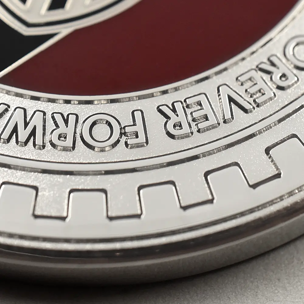 メダル11:6120 2025 ヴィッセル神戸30周年記念 真鍮メダル ロジウムメッキカラー仕上げ 未鑑定【ご予約承り品】