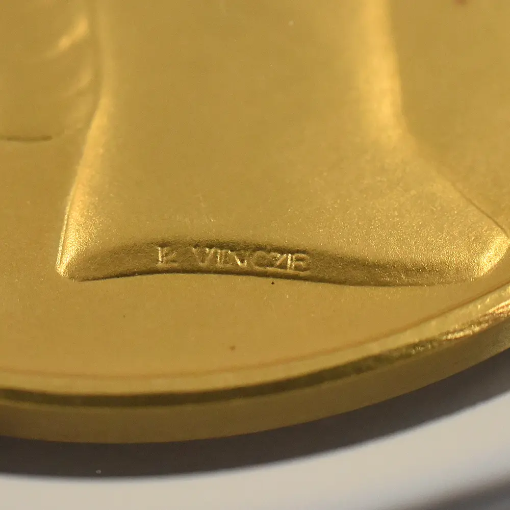 メダル9：6589 1953 エリザベス2世 戴冠記念 金メダル NGC MS64 BHM-4451【No.10】