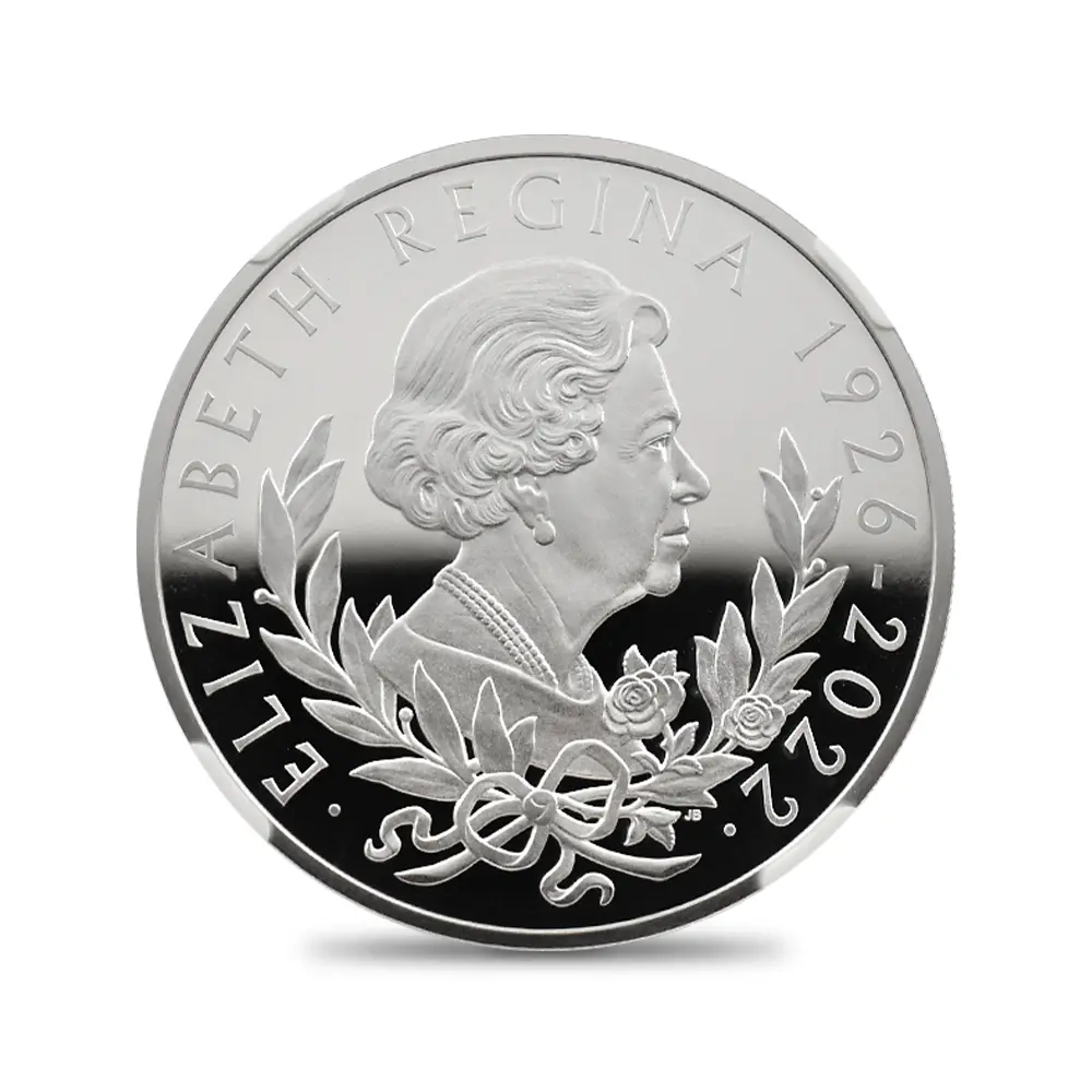 モダンコイン3：6605 2023 チャールズ3世 「第1肖像」発行記念 2ポンド1オンス銀貨2枚セット マーティン・ジェニングス氏直筆サイン入り NGC PF70UC 箱付き