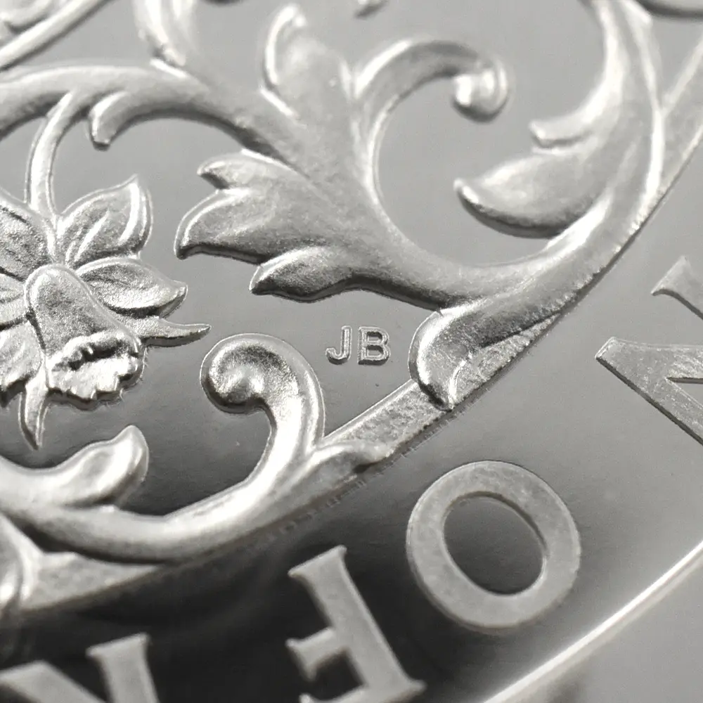 モダンコイン17：6605 2023 チャールズ3世 「第1肖像」発行記念 2ポンド1オンス銀貨2枚セット マーティン・ジェニングス氏直筆サイン入り NGC PF70UC 箱付き