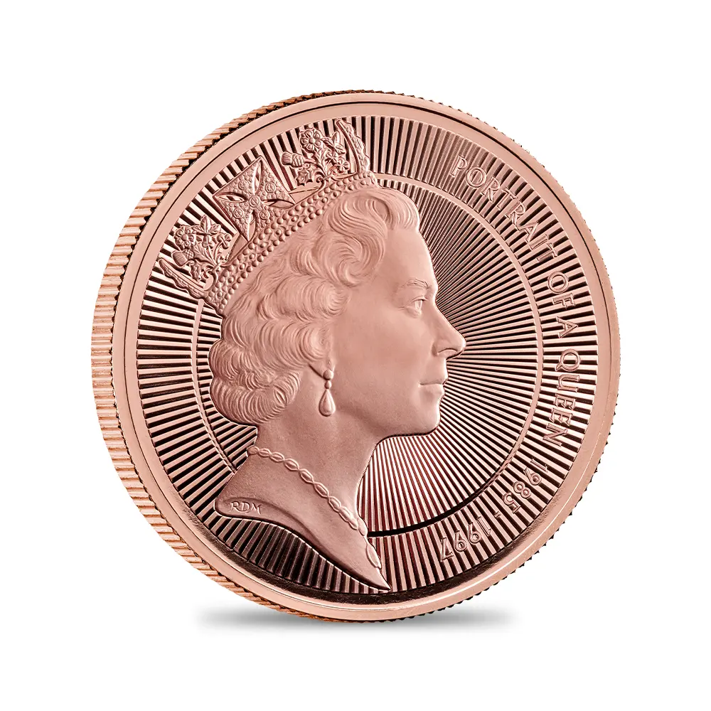 モダンコイン2:6610 2026 チャールズ3世 エリザベス2世のコイン肖像シリーズ 第三弾 ミドルエリザベス 5ポンドプルーフ金貨 未鑑定 箱付き【ご予約承り品】