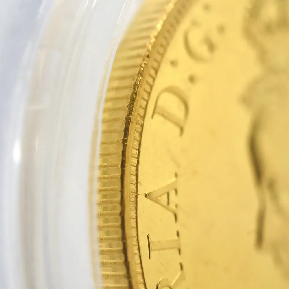 アンティークコイン14：5221 1887 ヴィクトリア女王 ジュビリーヘッド 聖ジョージ竜退治 5ポンド金貨 PCGS MS63PL S-3864