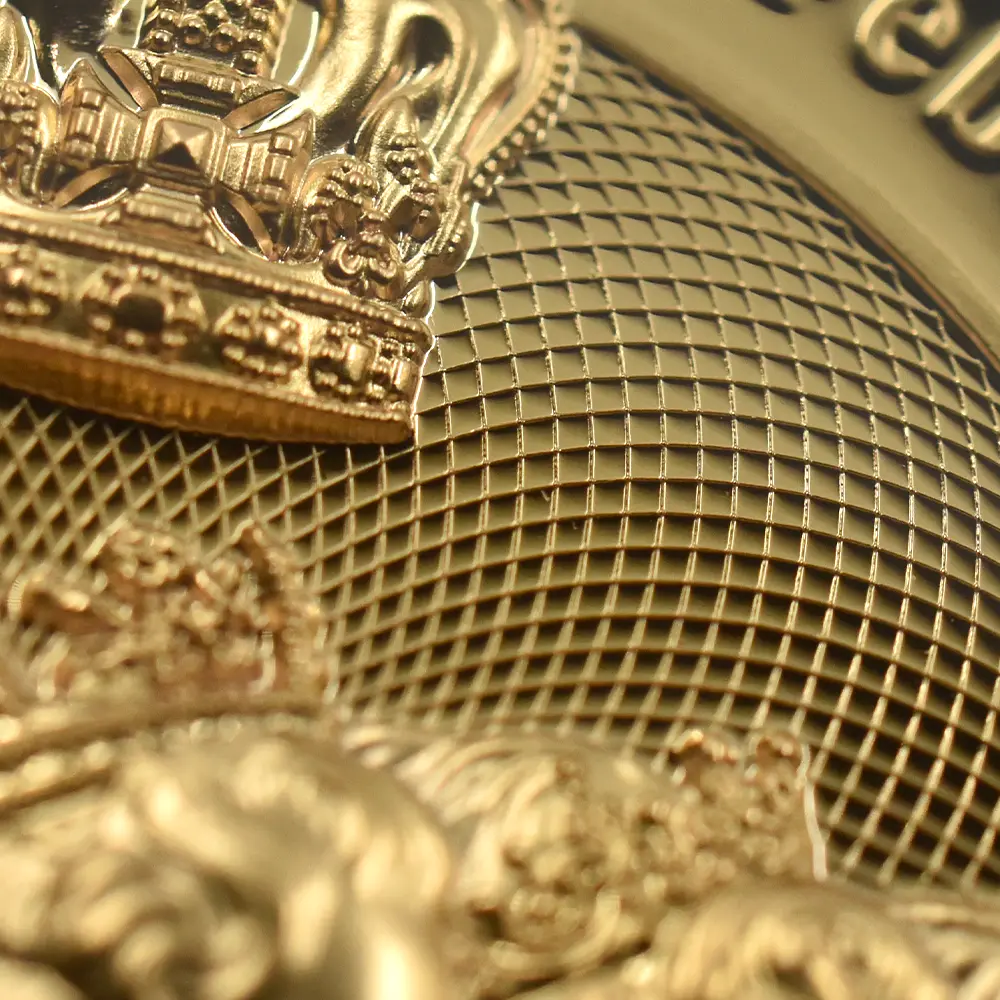 モダンコイン8:6612 ニウエ 2025 チャールズ3世 女王エリザベス2世追悼記念 ハイレリーフ 1ドル金メッキ銅貨 ファーストリリース NGC PF69UC