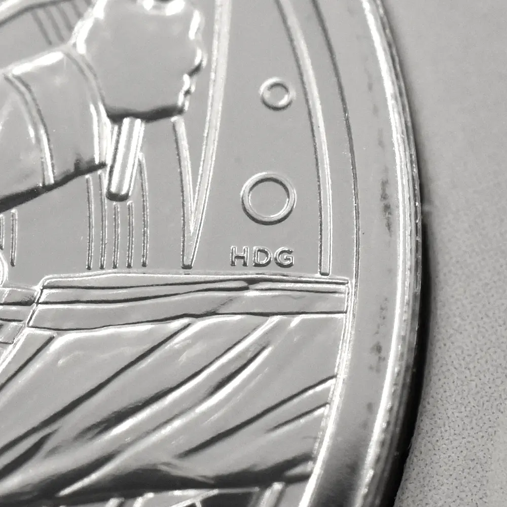 モダンコイン9：6537 2025 チャールズ3世 ミュージックレジェンド第12弾 フレディ・マーキュリー 5ポンドBU白銅貨 未鑑定 パッケージ付き