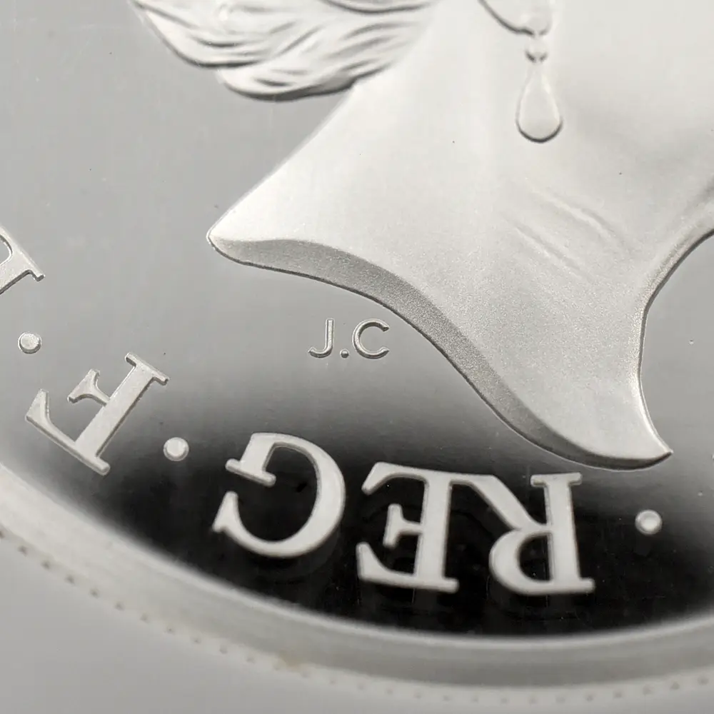 モダンコイン12：5233 2020 エリザベス2世 スリーグレーセス 5ポンド 2オンス銀貨 発行即日鑑定品 NGC PF69UC