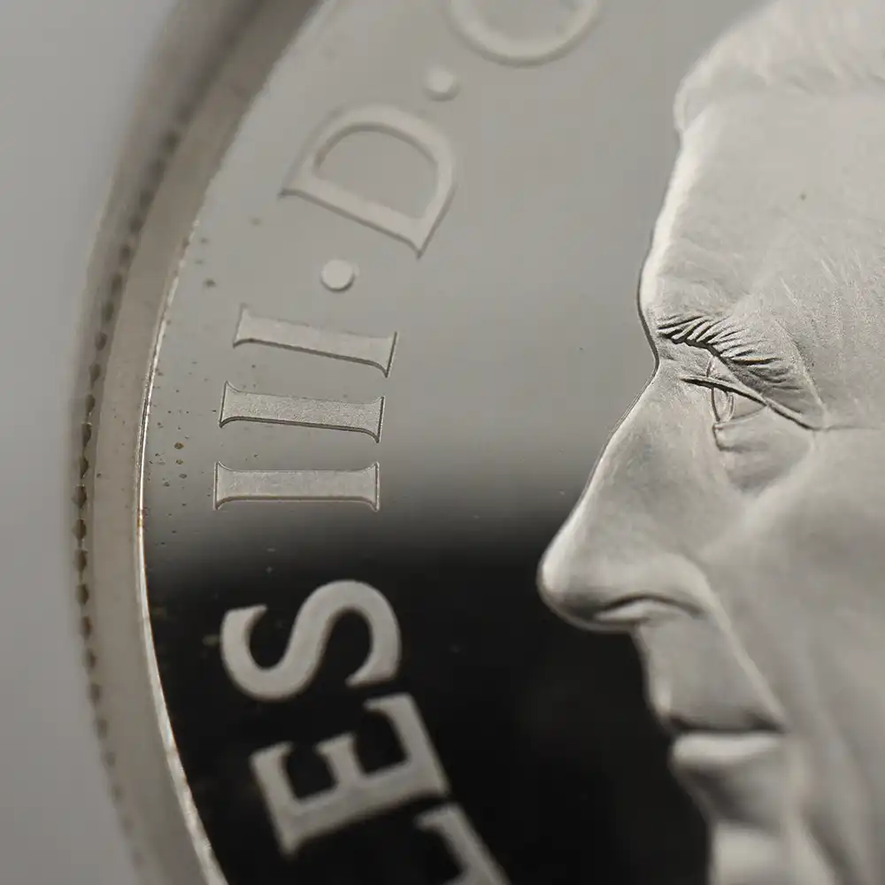 モダンコイン11:6620 2026 チャールズ3世 エリザベス2世のコイン肖像シリーズ 第一弾 ヤングヤングエリザベス 5ポンドピエフォー銀貨 発行即日鑑定品 NGC PF69UC 箱付き(説明書・COAなし)