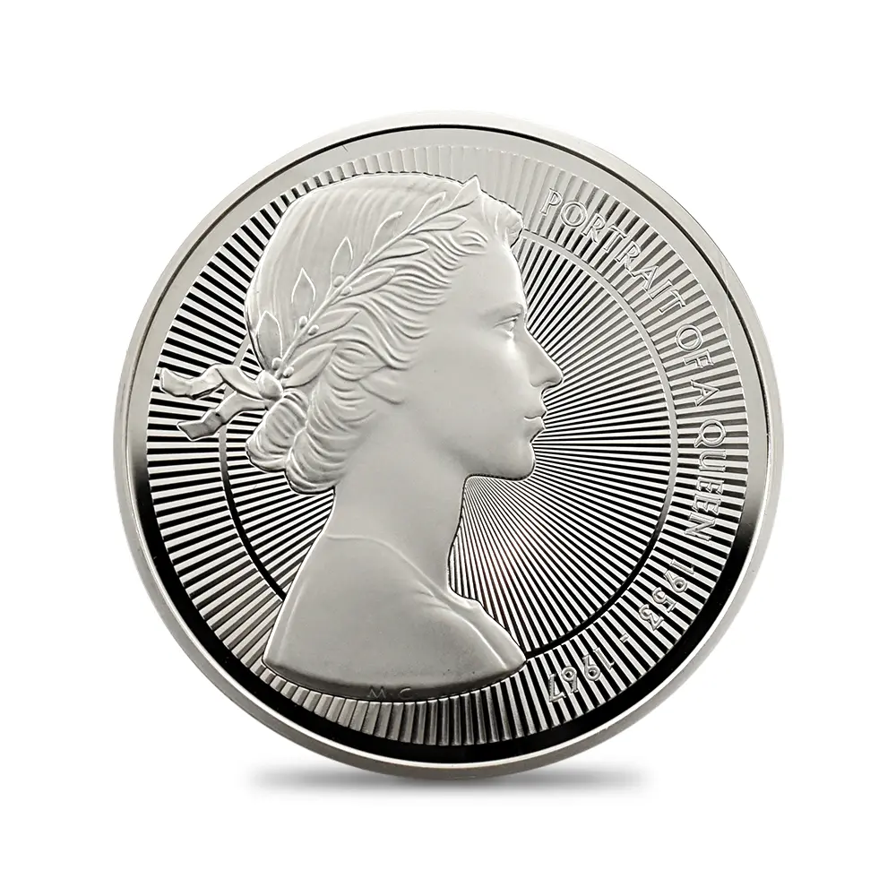 モダンコイン2:6620 2026 チャールズ3世 エリザベス2世のコイン肖像シリーズ 第一弾 ヤングヤングエリザベス 5ポンドピエフォー銀貨 発行即日鑑定品 NGC PF69UC 箱付き(説明書・COAなし)