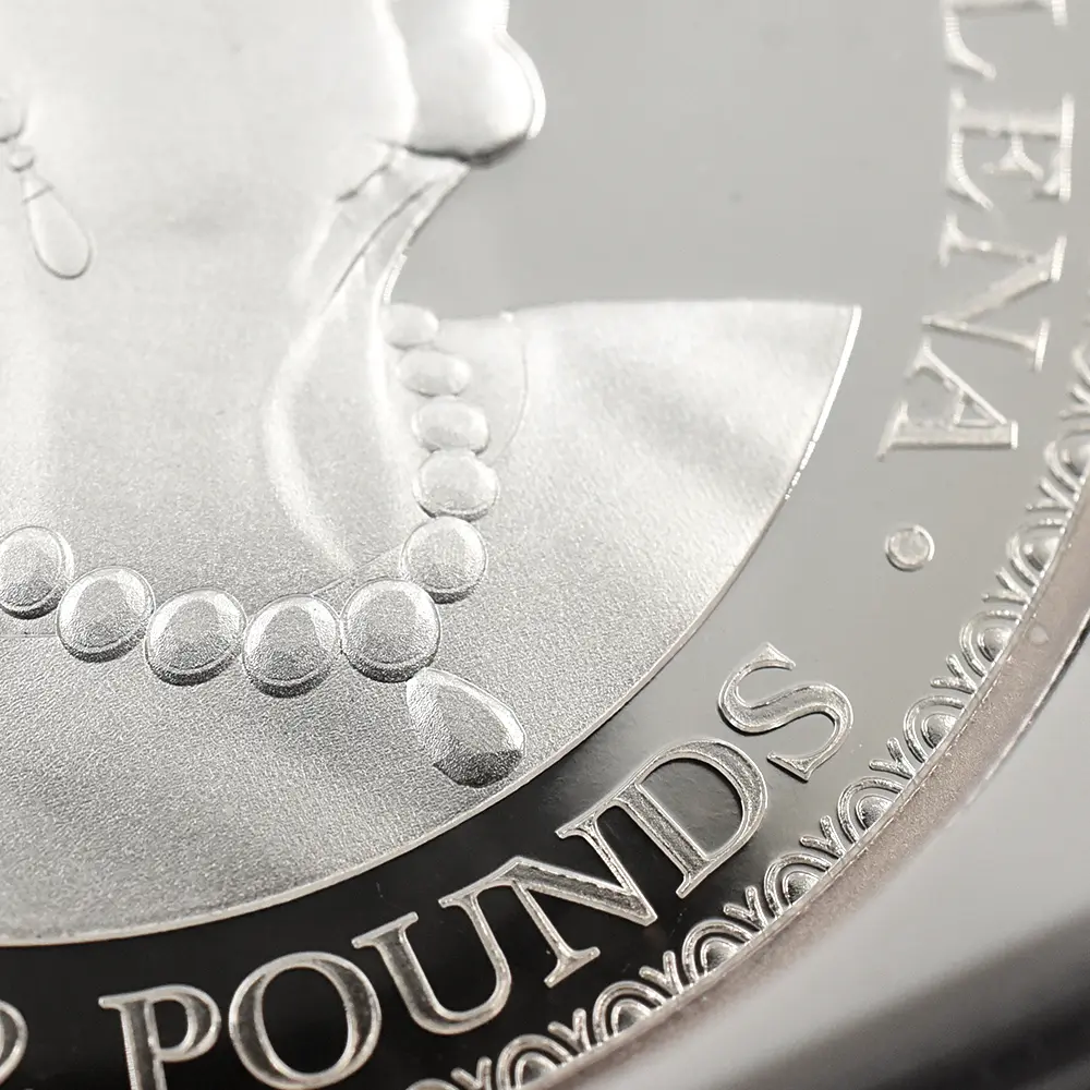 モダンコイン14：6621 セントヘレナ 2021 エリザベス2世 ウナ&ライオン（ワイオン版） 2ポンド2オンス銀貨 発行即日鑑定品 NGC PF70UC 箱付き