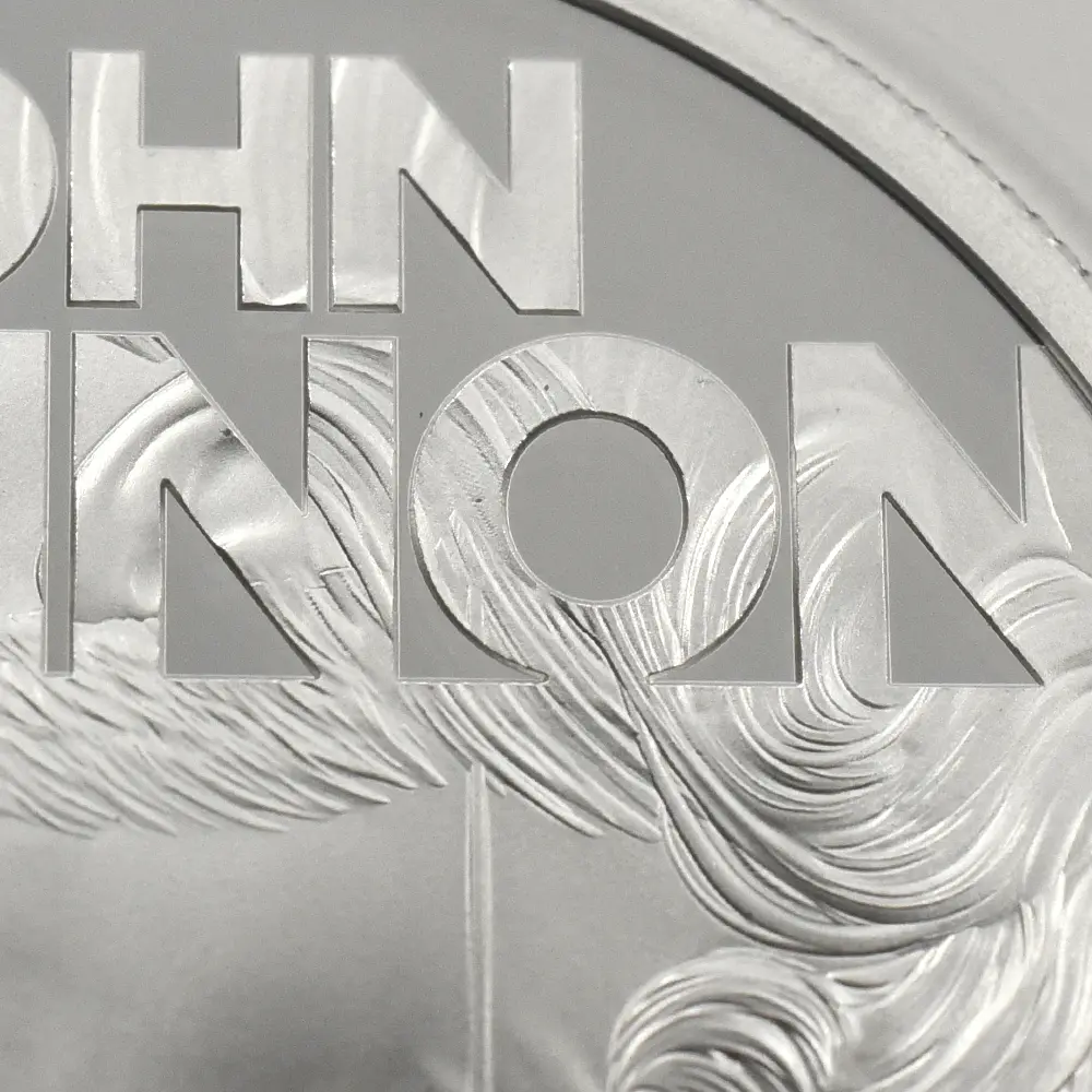 モダンコイン11:6615 2025 チャールズ3世 ミュージックレジェンド第10弾 ジョン・レノン 5ポンド2オンス銀貨 NGC PF70UC 箱付き