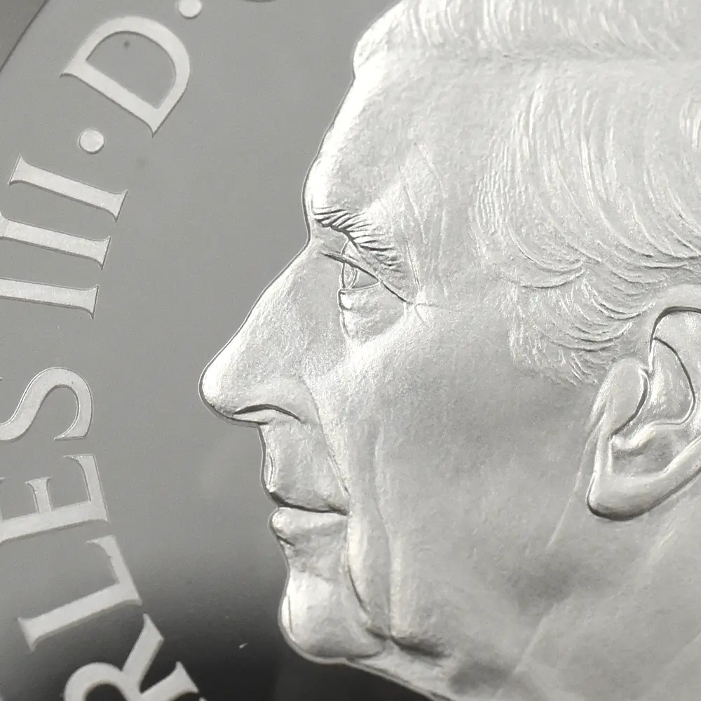 モダンコイン12:6615 2025 チャールズ3世 ミュージックレジェンド第10弾 ジョン・レノン 5ポンド2オンス銀貨 NGC PF70UC 箱付き