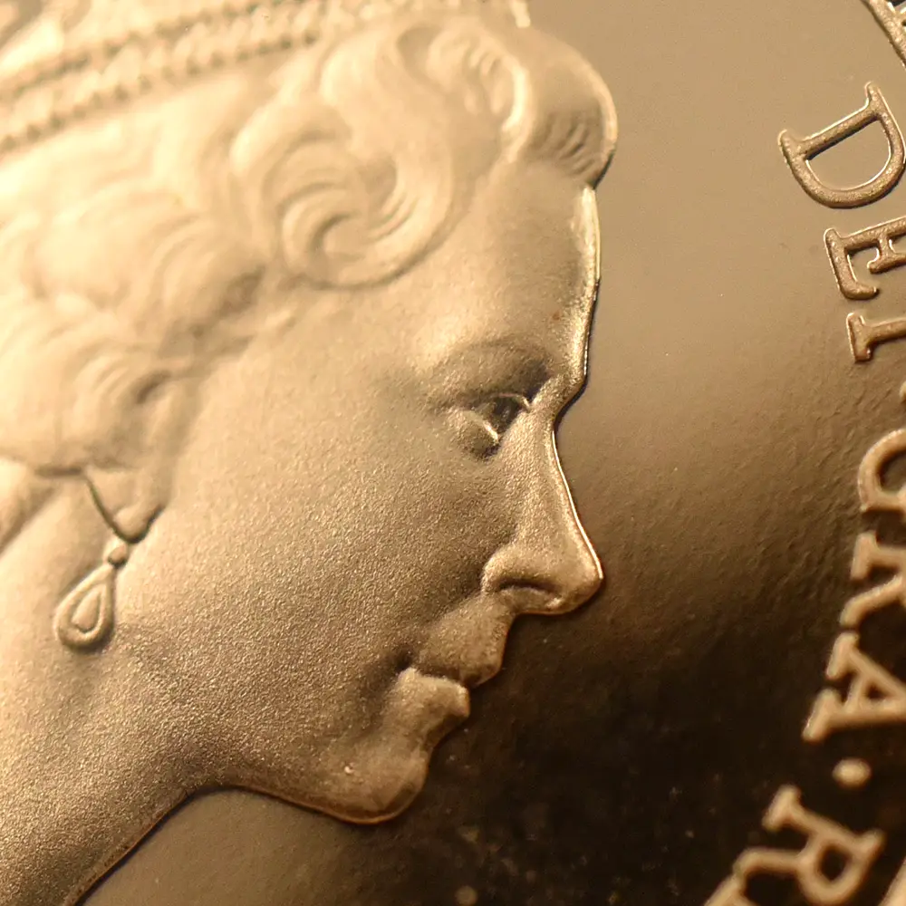 モダンコイン12：6625 1995 エリザベス2世 ミドルエリザベス 聖ジョージ竜退治 ソブリン金貨 NGC PF69UC