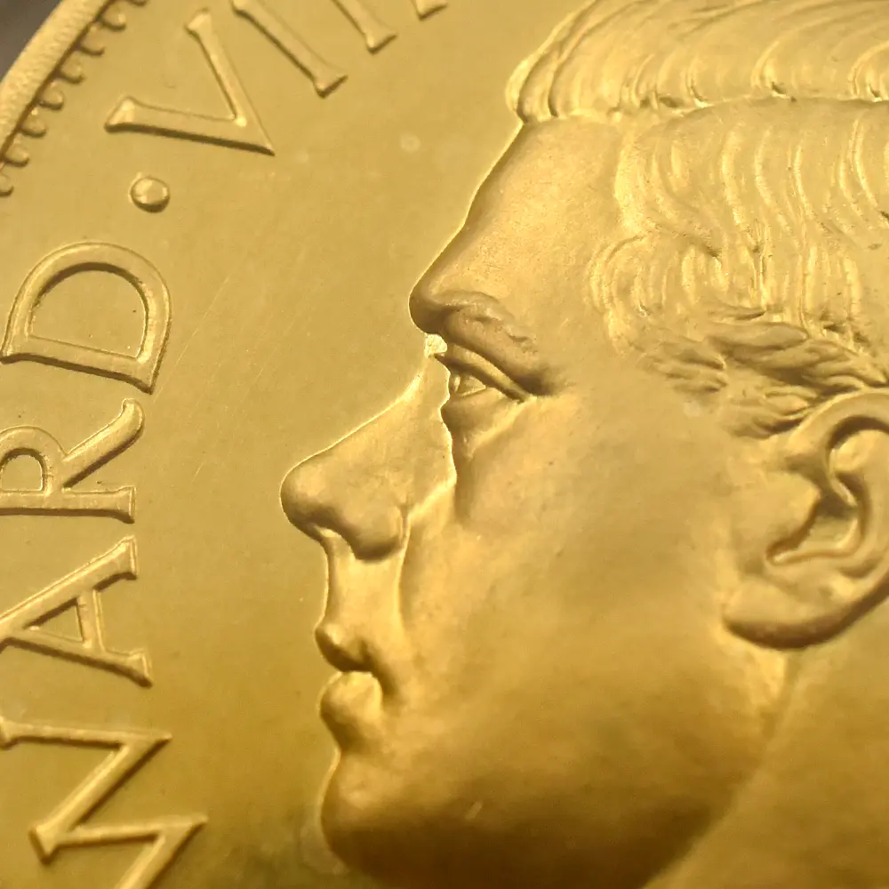 メダル7:6626 1984 (1936) エドワード8世 聖ジョージ竜退治 ファンタジー クラウン金貨 NGC PF67UC