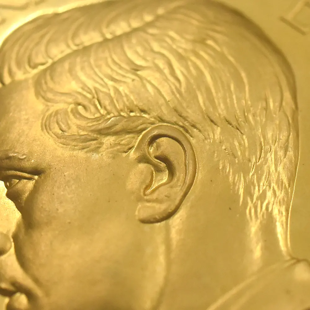 メダル8:6626 1984 (1936) エドワード8世 聖ジョージ竜退治 ファンタジー クラウン金貨 NGC PF67UC