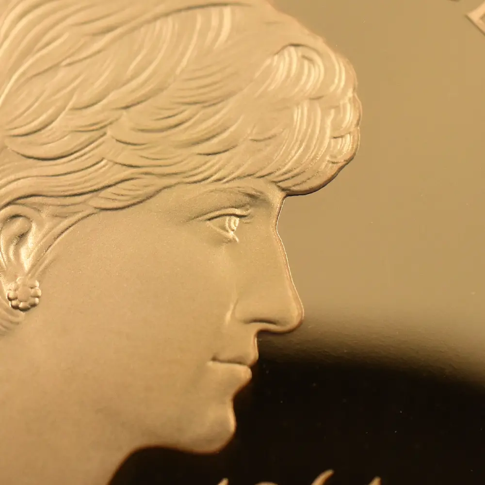 モダンコイン7：6629 1999 エリザベス2世 ダイアナ妃追悼記念 5ポンド金貨 NGC PF69UC