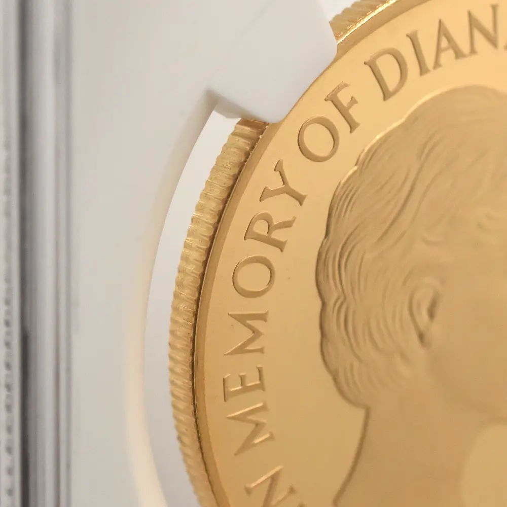 モダンコイン13：6629 1999 エリザベス2世 ダイアナ妃追悼記念 5ポンド金貨 NGC PF69UC