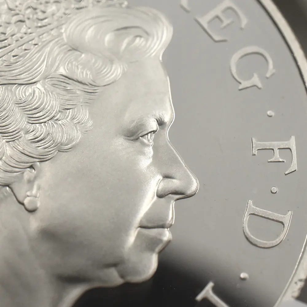 モダンコイン12:6630 1999 エリザベス2世 ダイアナ妃追悼記念 5ポンド銀貨 NGC PF69UC 箱付き(外箱・説明書なし)