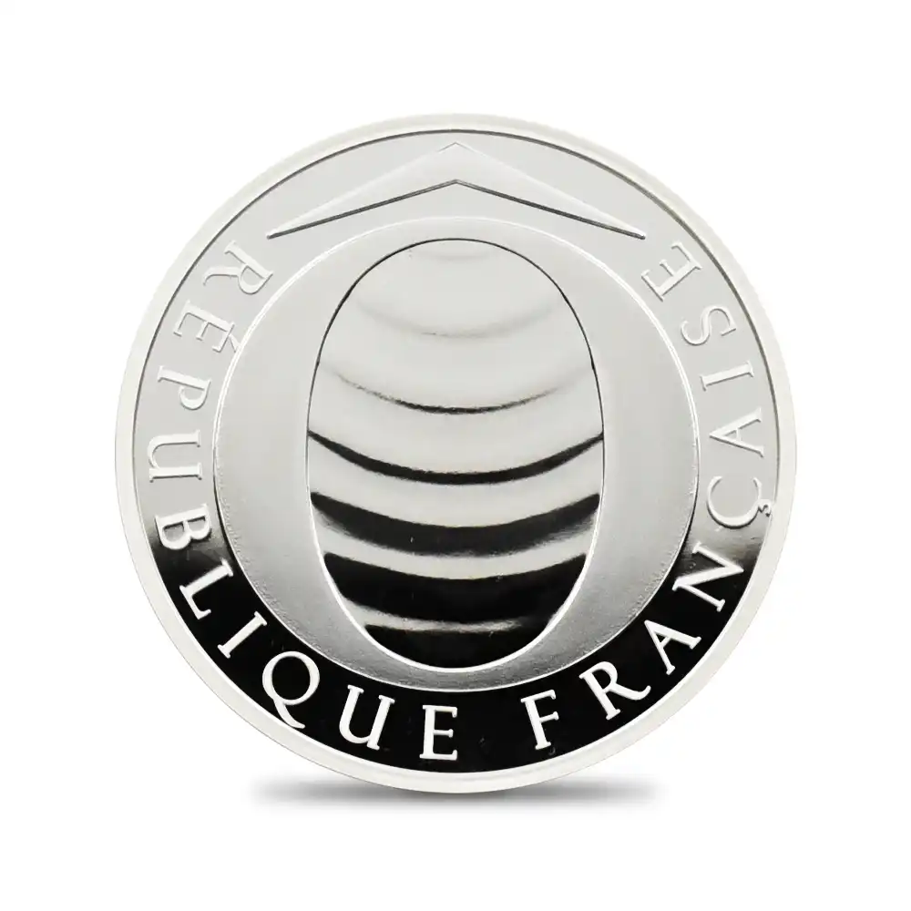 モダンコイン2：6505 フランス 2025 フランスの卓越 ランコム 50ユーロ5オンスプルーフ銀貨 未鑑定 箱付き