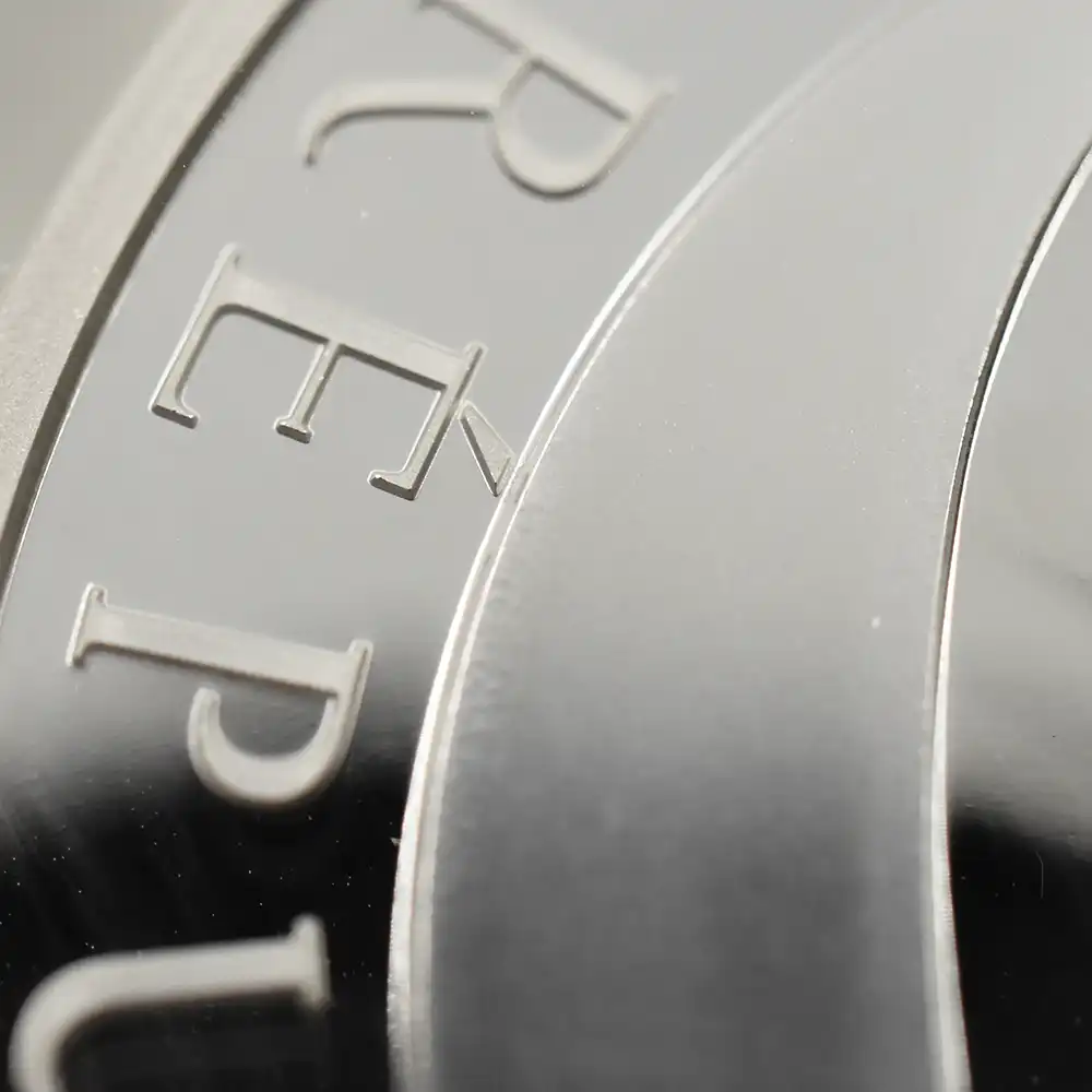 モダンコイン8：6505 フランス 2025 フランスの卓越 ランコム 50ユーロ5オンスプルーフ銀貨 未鑑定 箱付き