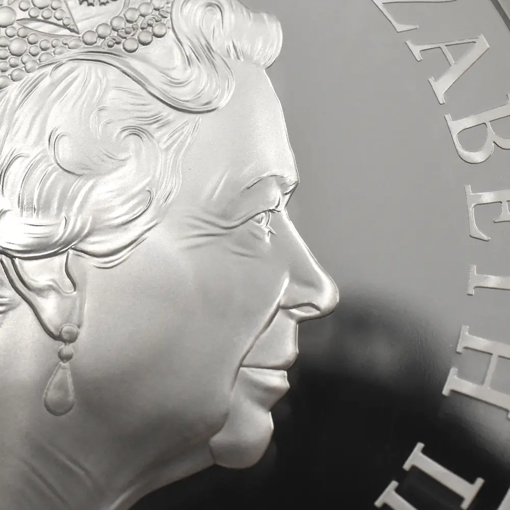 モダンコイン9:6636 2017 エリザベス2世 クイーンズビースト スコットランドのユニコーン 10ポンド5オンス 銀貨 ファースト 250 ストラック NGC PF70UC