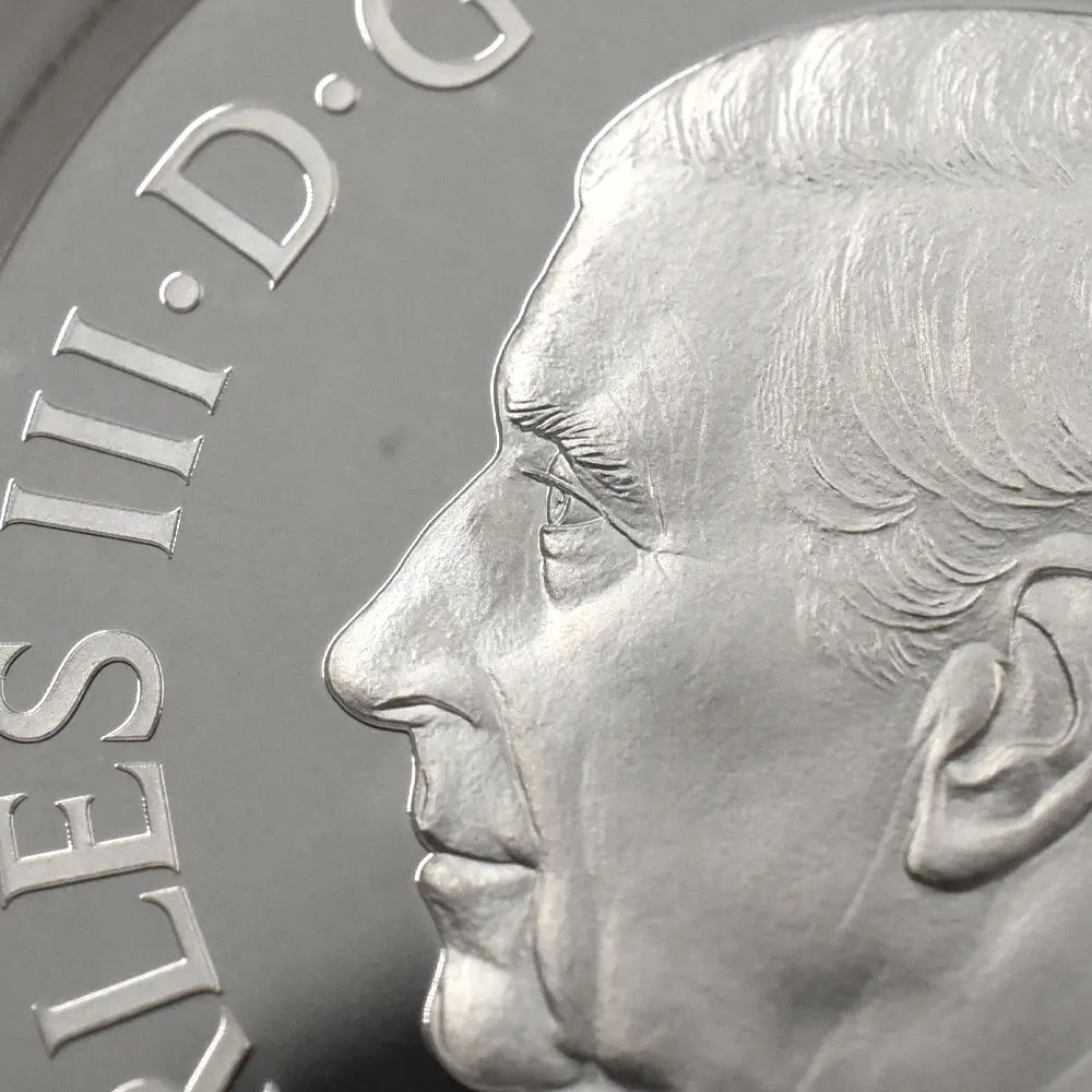 モダンコイン10:6638 2025 チャールズ3世 ワーテルロー・メダル - 勝利 5ポンド2オンス銀貨 ファーストリリース NGC PF70UC