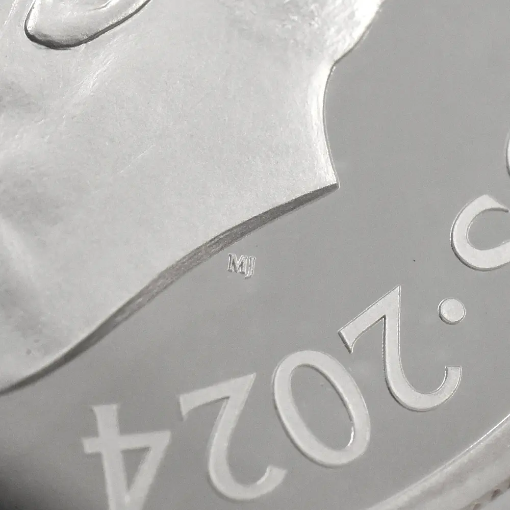 モダンコイン13:6639 2024 チャールズ3世 都市景観シリーズ第3弾 パリ5ポンド2オンス銀貨 発行即日鑑定品 NGC PF70UC 箱付き