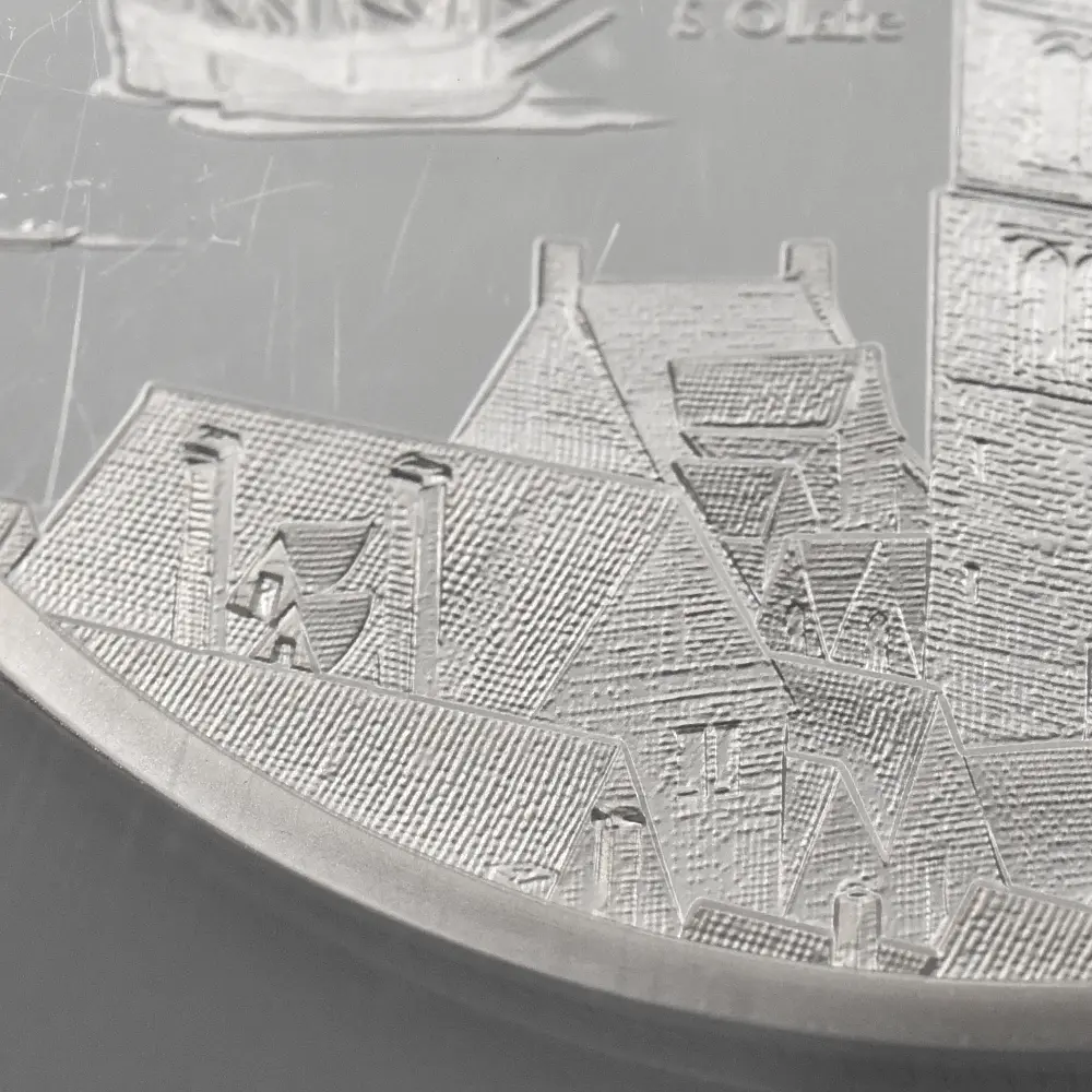 モダンコイン11:6642 2022 エリザベス2世 都市景観シリーズ第1弾 ロンドン 10ポンド5オンス銀貨 発行即日鑑定品 NGC PF70UC 箱付き