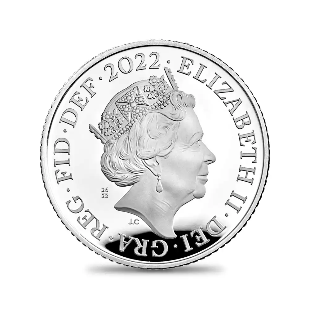 モダンコイン16：2503 2022 チャールズ3世 エリザベス2世追悼記念 メモリアルプルーフ銀貨10枚セット 未鑑定