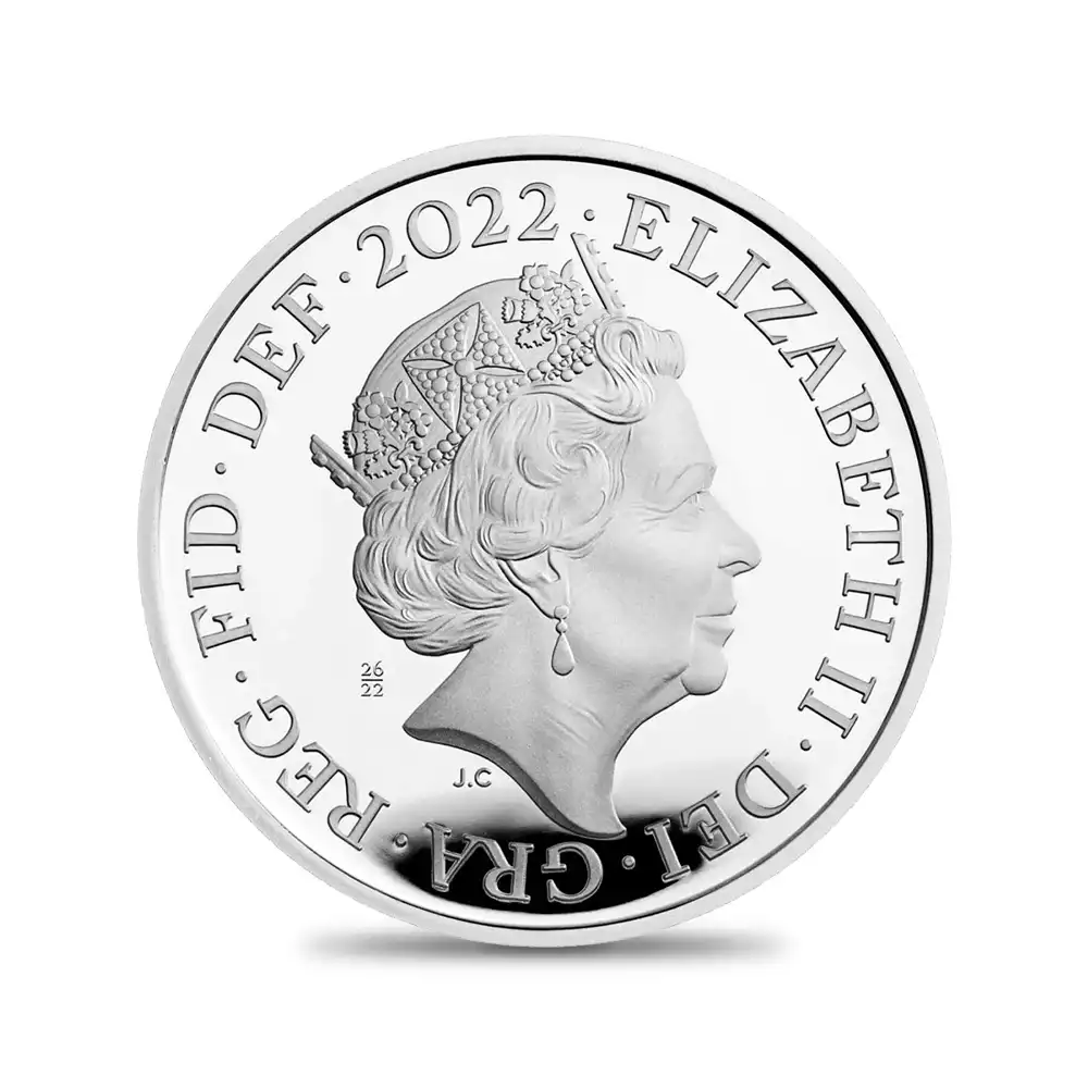 モダンコイン20：2503 2022 チャールズ3世 エリザベス2世追悼記念 メモリアルプルーフ銀貨10枚セット 未鑑定