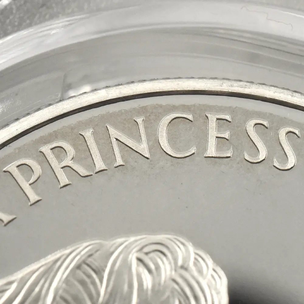 モダンコイン12:6649 1999 エリザベス2世 ダイアナ妃追悼記念 5ポンド銀貨 PCGS PR69DC S-L6 箱付き