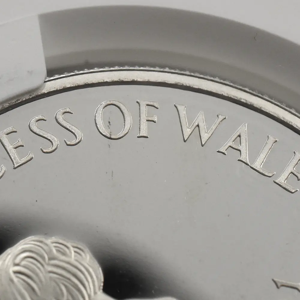 モダンコイン12:6652 1999 エリザベス2世 ダイアナ妃追悼記念 5ポンド銀貨 NGC PF69UC 箱付き