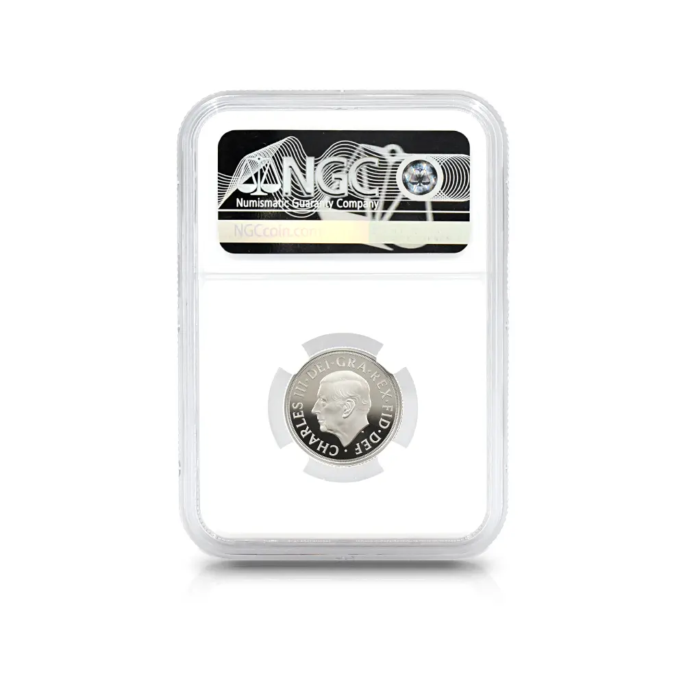 モダンコイン5:6662 2026 チャールズ3世 聖ジョージ竜退治 ソブリン銀貨 発行即日鑑定品 NGC PF70UC 箱付き
