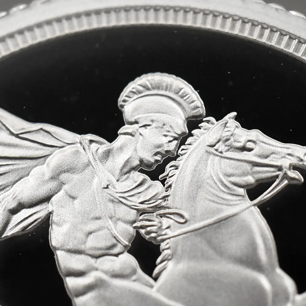 モダンコイン10:6662 2026 チャールズ3世 聖ジョージ竜退治 ソブリン銀貨 発行即日鑑定品 NGC PF70UC 箱付き