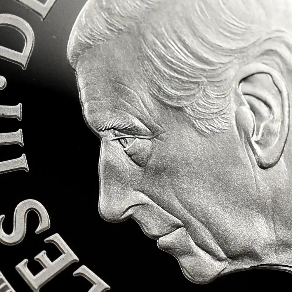 モダンコイン11：6664 2026 チャールズ3世 聖ジョージ竜退治 ソブリンプルーフ銀貨 未鑑定 箱付き