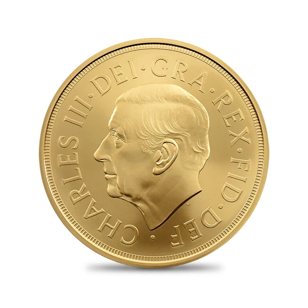 モダンコイン3：6665 2026 チャールズ3世 聖ジョージ竜退治 5ソブリンBU金貨 未鑑定 箱付き