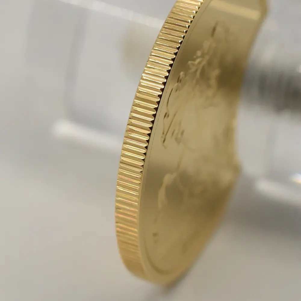 モダンコイン14：6665 2026 チャールズ3世 聖ジョージ竜退治 5ソブリンBU金貨 未鑑定 箱付き