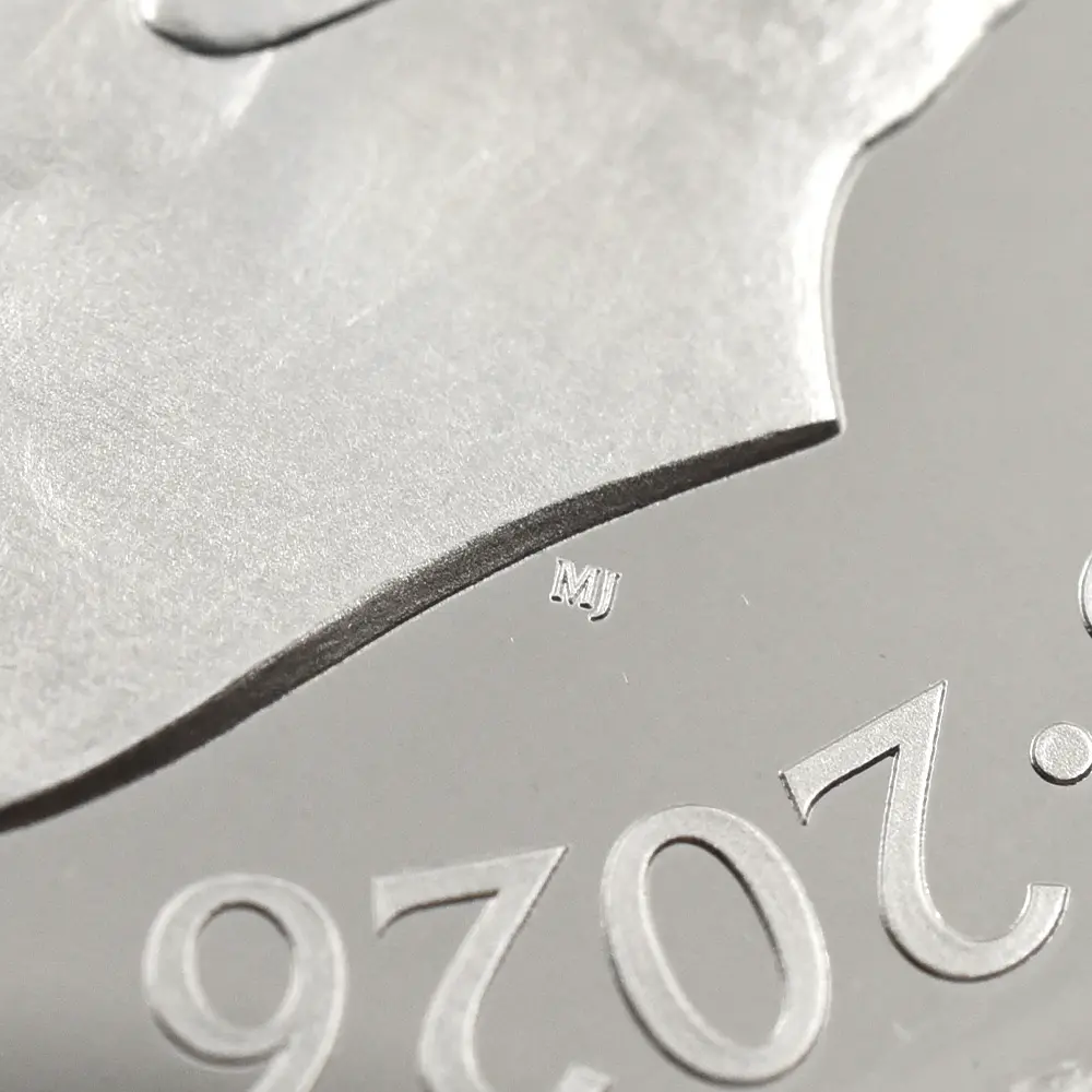 モダンコイン12：6429 2026 チャールズ3世 エリザベス2世のコイン肖像シリーズ 第二弾 ヤングエリザベス 5ポンドプルーフピエフォー銀貨 未鑑定 箱付き