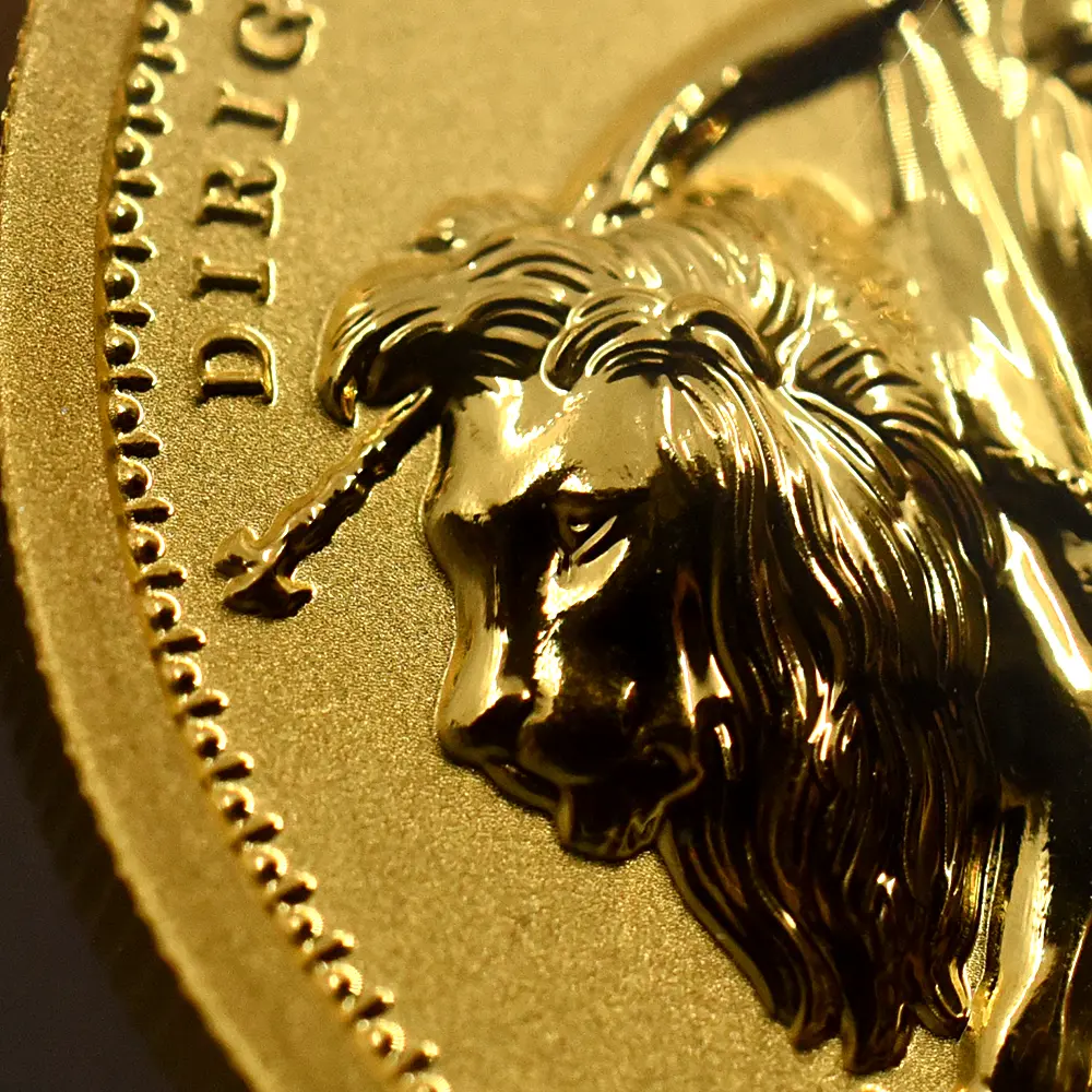 モダンコイン8：6673 オルダニー島 2025 チャールズ3世 ウナ＆ライオン ウルトラハイレリーフ 1/2オンスリバース金貨 発行即日鑑定品 NGC REVERSE PF70 箱付き【ご予約承り品】納期約1~2か月