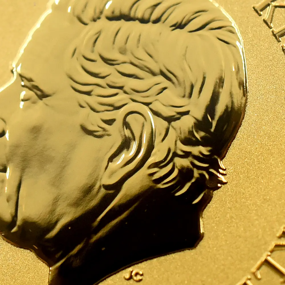 モダンコイン12：6673 オルダニー島 2025 チャールズ3世 ウナ＆ライオン ウルトラハイレリーフ 1/2オンスリバース金貨 発行即日鑑定品 NGC REVERSE PF70 箱付き【ご予約承り品】納期約1~2か月