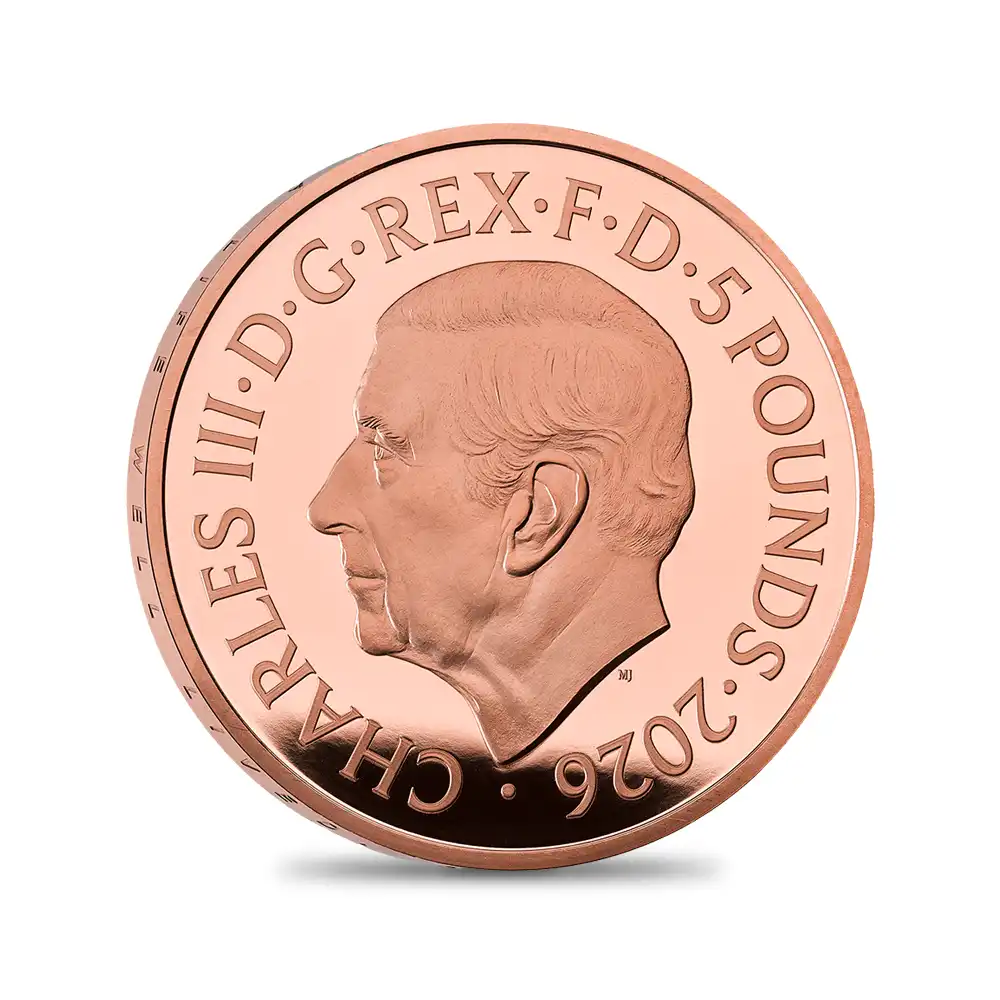 モダンコイン3：6677 2026 チャールズ3世 記念仕様 プルーフ金貨 5枚セット 未鑑定 箱付き【ご予約承り品】