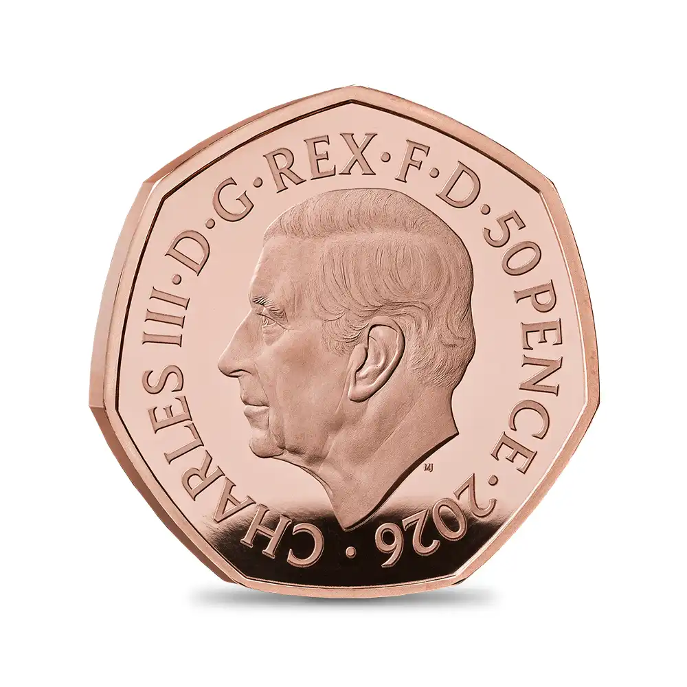 モダンコイン11：6677 2026 チャールズ3世 記念仕様 プルーフ金貨 5枚セット 未鑑定 箱付き【ご予約承り品】