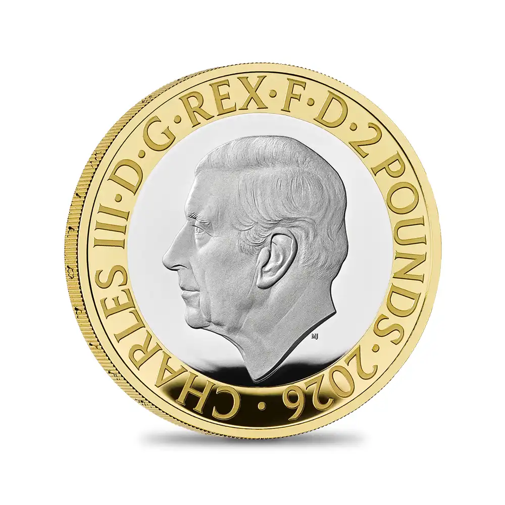 モダンコイン7：6679 2026 チャールズ3世 記念及び流通仕様 プルーフ銀貨 13枚セット 未鑑定 箱付き【ご予約承り品】