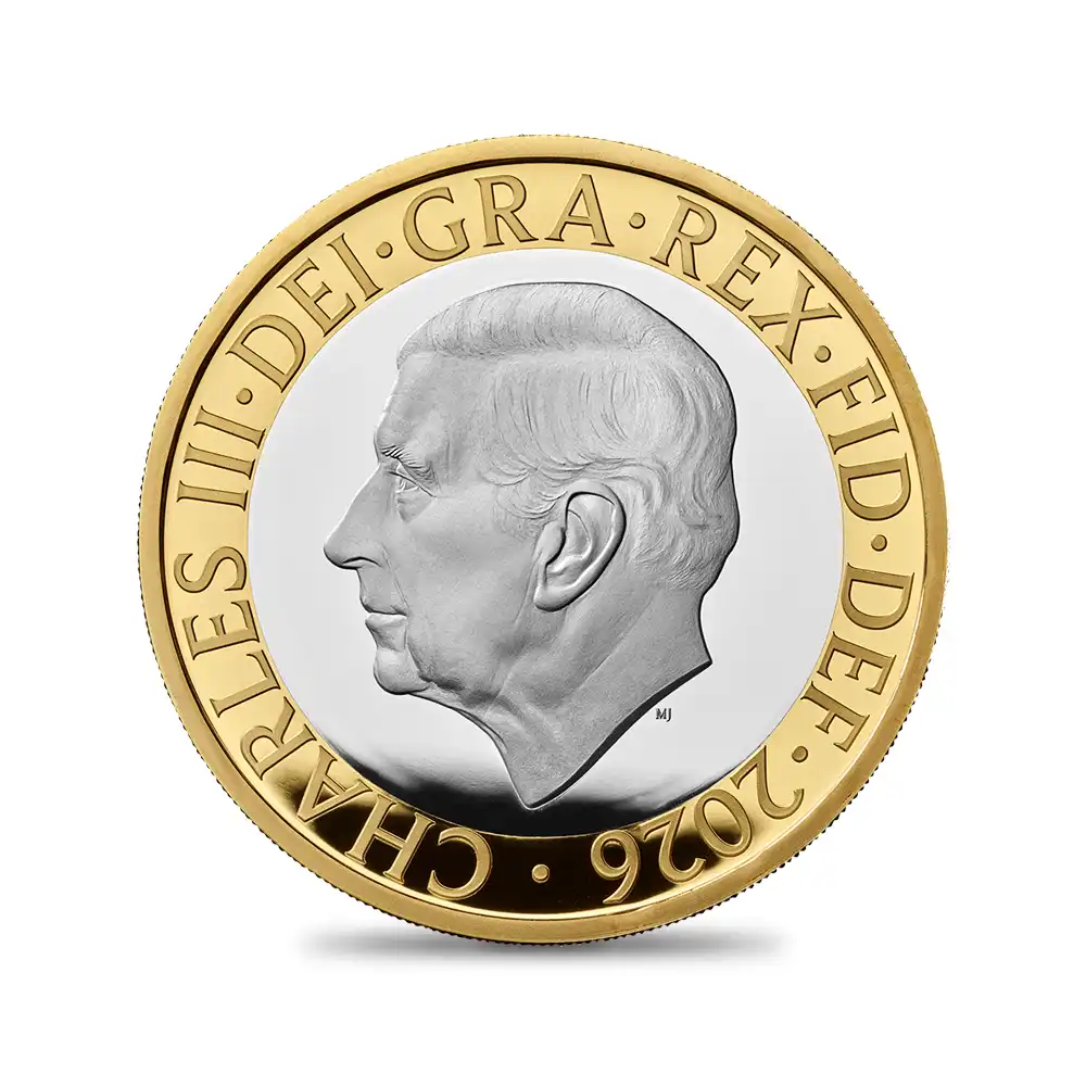 モダンコイン13：6679 2026 チャールズ3世 記念及び流通仕様 プルーフ銀貨 13枚セット 未鑑定 箱付き【ご予約承り品】