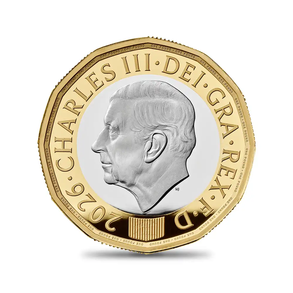 モダンコイン15：6679 2026 チャールズ3世 記念及び流通仕様 プルーフ銀貨 13枚セット 未鑑定 箱付き【ご予約承り品】